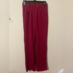 Stretchy Red Pants, Size S